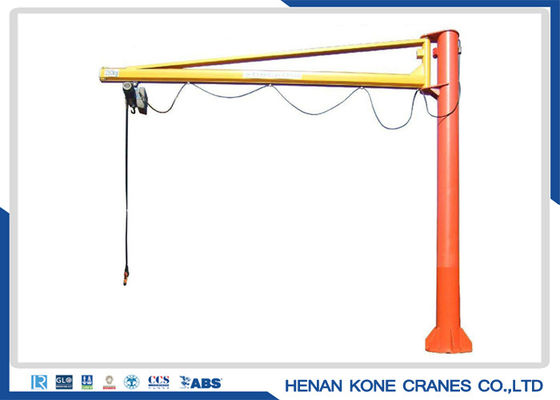 Binnen Openlucht 15m Elektrisch Jib Crane, 5 Ton Pillar Swivel Jib Crane